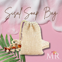 Load image into Gallery viewer, Natural Eco-Friendly Sisal Soap Saver Bag
