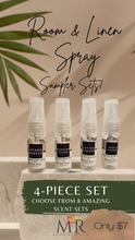 Load image into Gallery viewer, 4-piece mini Room & Linen Spray Set