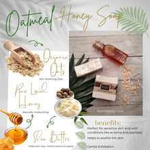 Load image into Gallery viewer, Oatmeal Honey soap
