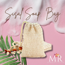 Load image into Gallery viewer, Natural Eco-Friendly Sisal Soap Saver Bag
