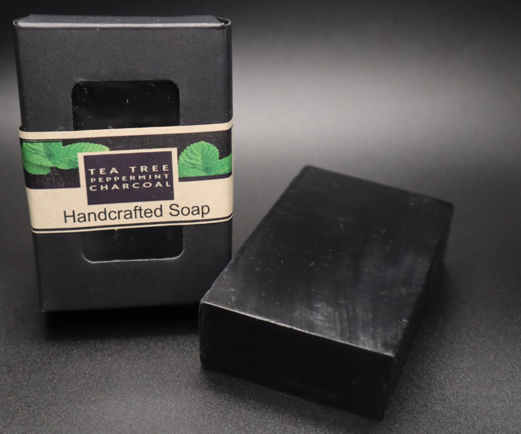 Tea Tree Peppermint charcoal Soap