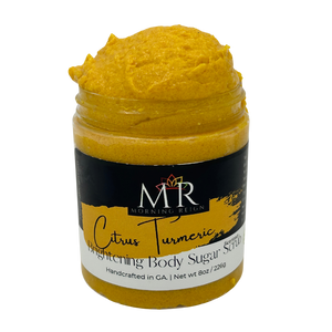 Honey Citrus Turmeric Brightening Sugar Scrub