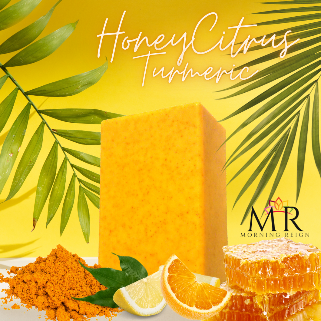 Honey Citrus Turmeric Brightening Soap