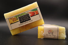 Load image into Gallery viewer, Turmeric Pineapple Blood Orange Soap
